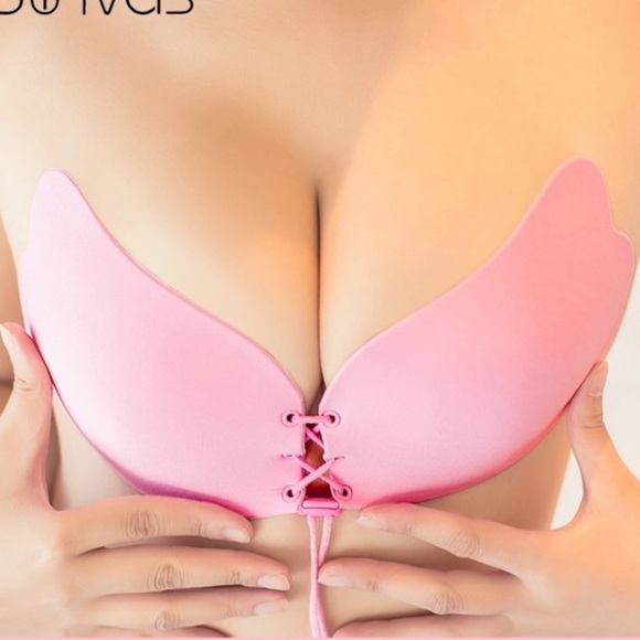 STRAPLESS Push-up Backless Bra Black C - Picture 5 of 6